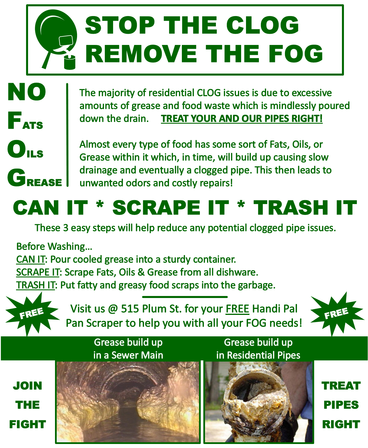 No Fog Content